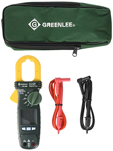 Greenlee CM-660-C Calibrated Clamp Meter, AC, 600-Amp