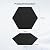 Amantech 12 Pack Acoustic Panels Self Adhesive Sound Proof Foam, High Density Sound Acoustic Foam Panel, 12X10.23X0.4 Inch Hexagon Wall Panels in Home,Office,Reccording Room,Studio(Black)