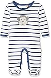  Bellybutton mother nature & me Unisex Baby Overall 1/1 Arm Schlafstrampler, Blau (Denim Blue Blue 8190), 56