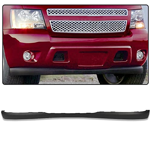 New Front Bumper Air Deflector Lower Valance Compatible with Chevrolet Tahoe Suburban Avalanche 2007-2013 Replacement 2008 2009 2010 2011 2012