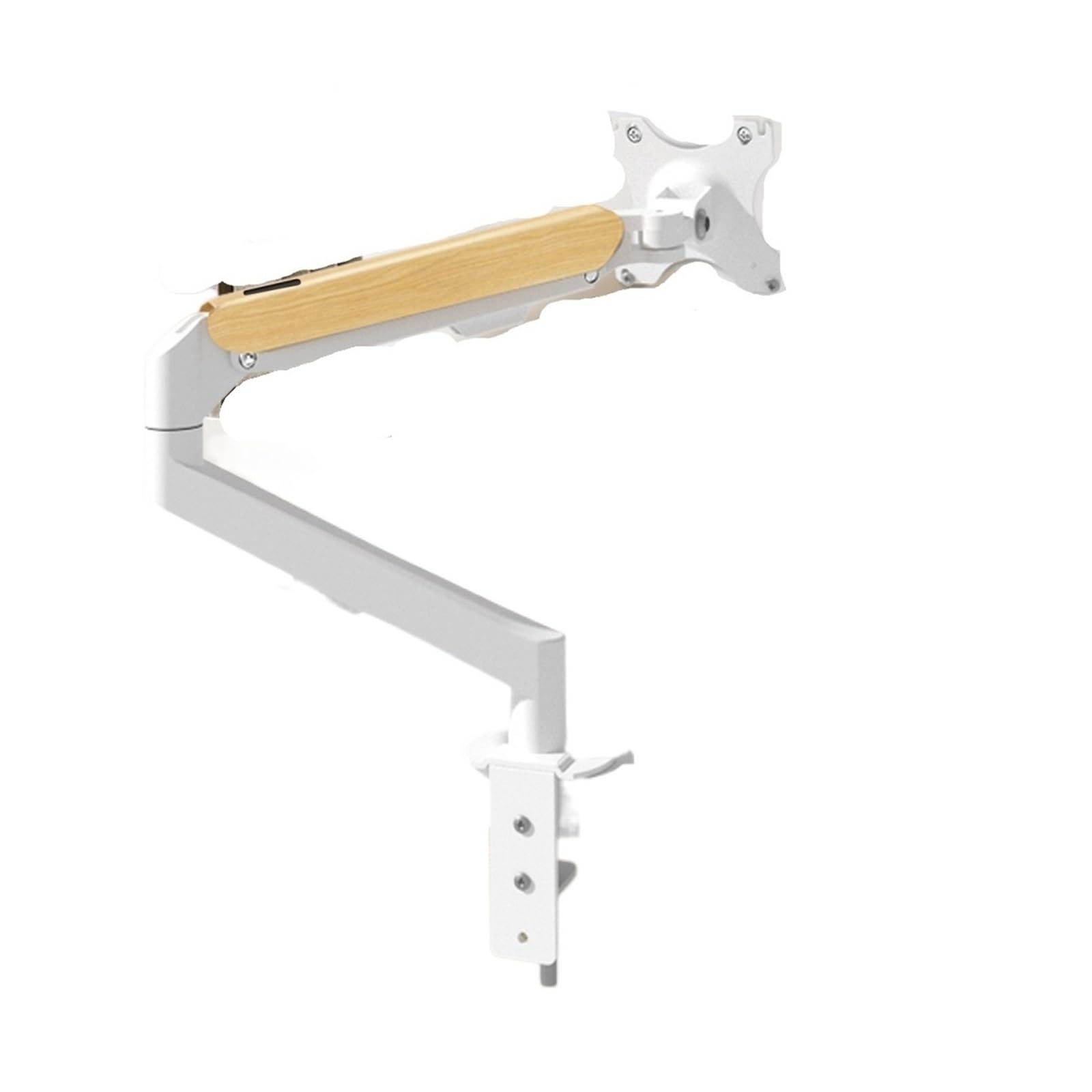 Ikpgbzxm One Color 17-34 Inch Desktop Monitor Arm Gas Spring Bracket(M5w-M White)