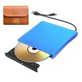 CD DVDドライブ 外付け USB3.0 Type-C Win/Mac/Linux対応 収納バッグ付き CD/DVD読取・書込み両用 薄型 ポータブル
