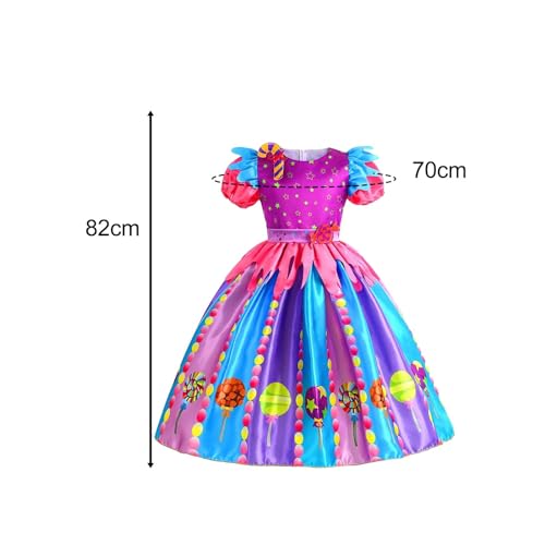 Déguisement de sucette de filles 120 extensible et doux - 3