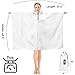 Bruvoalon 3-in-1 Rain Poncho with 1/4 Zip & Chest Pocket, Waterproof, Sunshade, Ground Mat for Adults & Youth Emergency