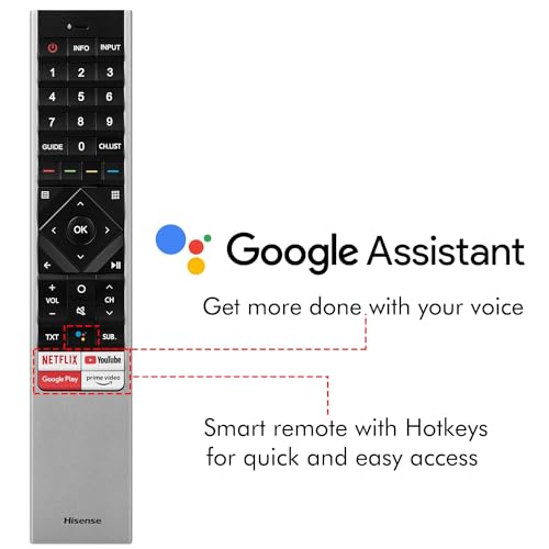 Image of Hisense 189 cm (75 inches) 8K Ultra HD Smart Certified Android QLED TV 75U80G (Metal Gray)