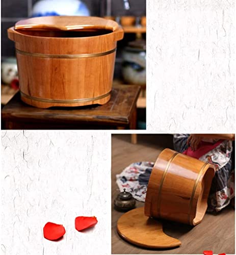 Sauna Wooden Bucket Spa de Pies para Adultos miniatura 4