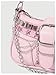 Verdusa Women's Y2k Star Embroidery Shoulder Bag Mini Chain Hobo Handbag Purses