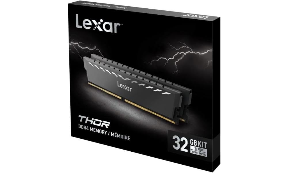 Lexar THOR RAM DT GAMING DDR4 UDIMM 32GB KIT (2x16GB) 3200 XMP