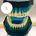Fashion Star Shape Copper Teeth Grills Mouth Jewelry Teeth Jewelry Suitable for Costume Parties Cosplay Festival Event Star G