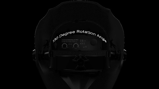 TOOLIOM Welding Helmet Auto Darkening Solar Powered with