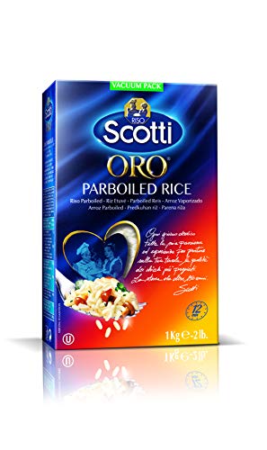Riso Scotti Oro Classic Reis - Parboiled Reis für Risottos und Salate, Risotto Reis fertig in 12 Minuten, 1 kg Cover