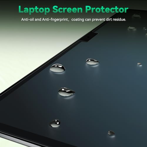 Image of Mamol 2 Pack Anti Blue Light Screen Protector for MacBook Pro 14 Inch (2021-2026, M1, M2, M3, M4, M5), Eye Protection Filter, Anti Glare Screen Film