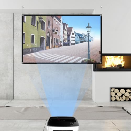 Pantalla portátil plegable para proyector 60 pulg miniatura 5