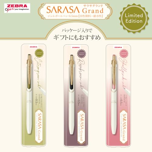 Bolígrafo Gel Zebra Sarasa Grand 0.5mm Verde Citrino miniatura 3