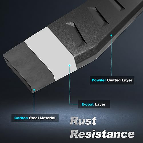 Estribos Running Boards 6" para Chevy Silverado/GMC Sierra miniatura 3