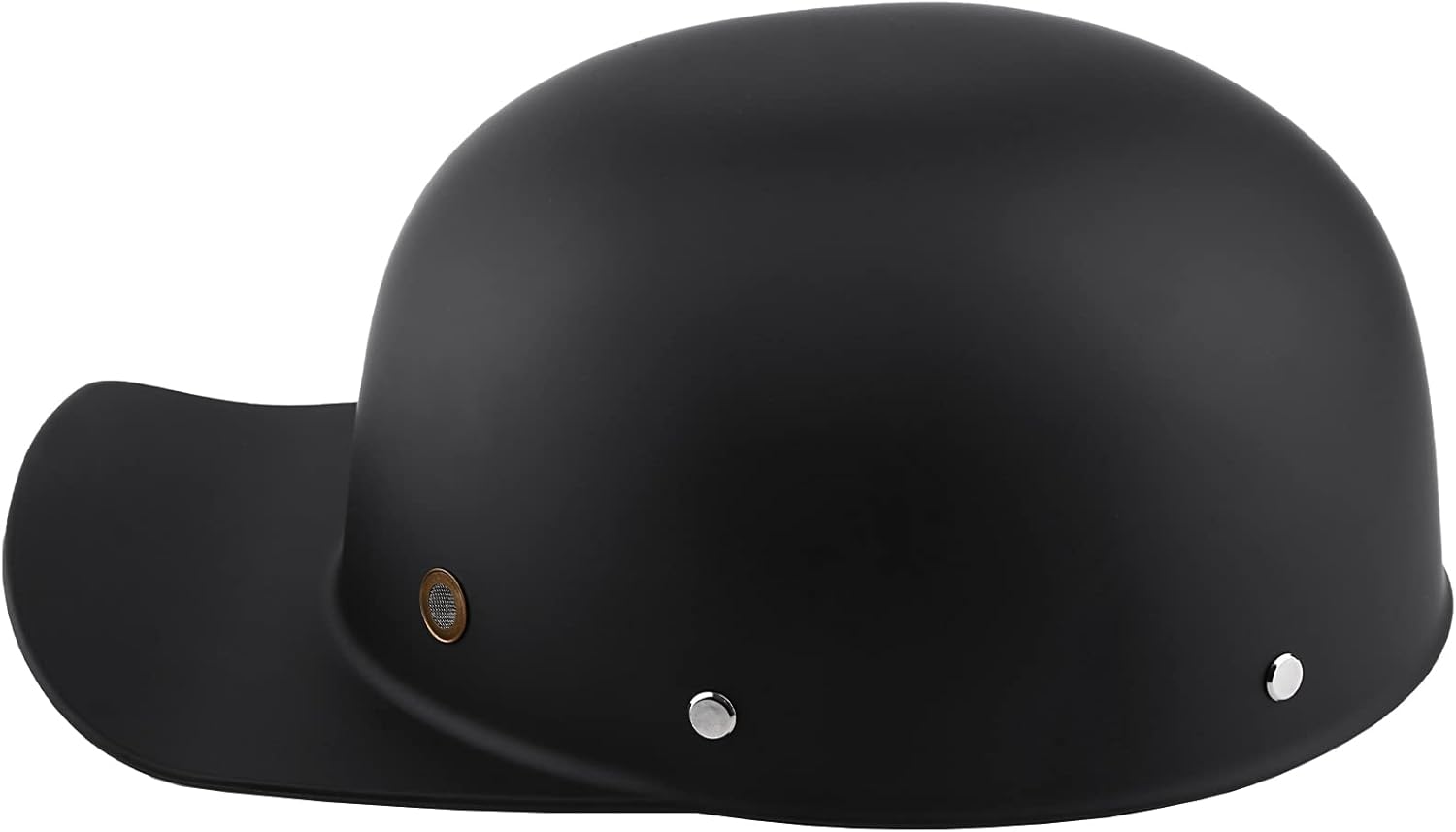 Yesmotor Baseball Style Cap Retro Motorcycle Helmet Unisex-Adult - DOT Approved : Automotive