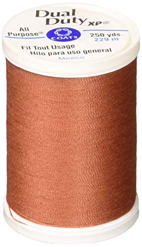 Coats Thread & Zippers S910-7820 Dual Duty XP General Purpose Thread, 250-Yard, Rust