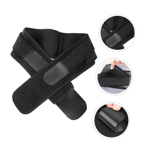 Faja lumbar de compresión para abdomen con doble correa, talla 107 cm miniatura 6