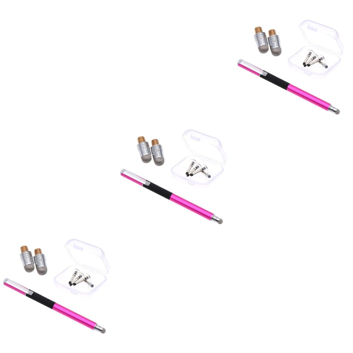 UKCOCO 15 Piezas Pluma Capacitiva Bolígrafos De Estilista para Pantallas Táctiles Lápiz Óptico para Teléfono Pluma De Teléfono Bolígrafo para Titular De La Pluma Buen Punto Androide