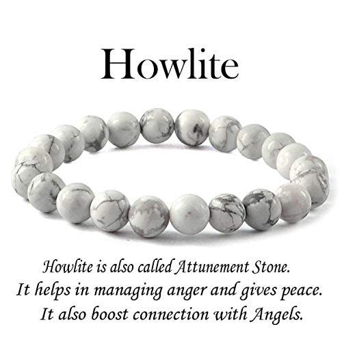Image of Certified Natural Crystal Stone 8 mm Round Beads Bracelet for Men & Women | Reiki Charged Gemstone Bracelet | Multiple Stone Variants Available