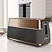 Morphy Richards Signature Opulent 4 Slice Toaster, 2 Slots, Browning Controls, Variable Width Slots, Removable Crumb Tray, Non Slip, 1800W, Copper, 245742