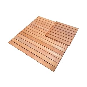 Vlondertegels tuintegel vlonder hardhout Bangkirai 100cm
