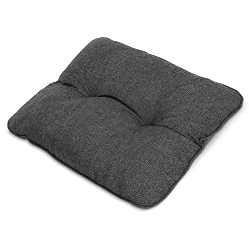 Beautissu Outdoor Loungekissen 60x40cm – Bequemes Rückenkissen 12cm...