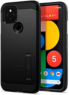 Spigen Tough Armor Case Compatible with Google Pixel 5 (2020) - Black