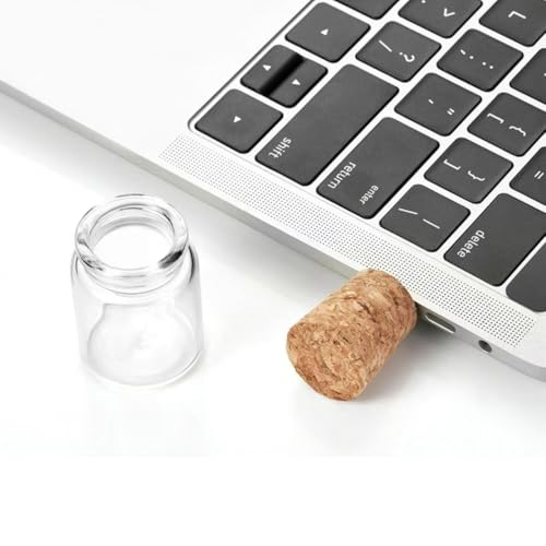 Ikiretmua ガラス瓶 USBメモリ 32GB