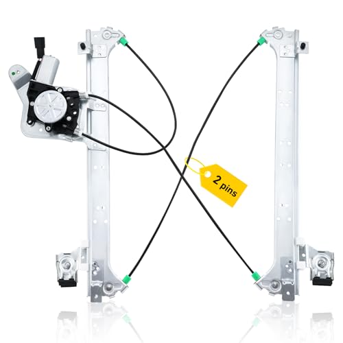 Rear Left Driver Side Power Window Regulator with Motor Assembly