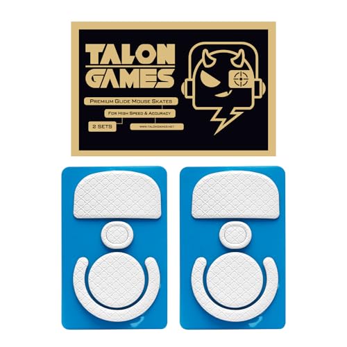 Patins de souris TALONGAMES à motif 3D et faible friction pour G Pro X