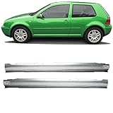 DM Autoteile 2/3-Türer Einstiegblech Schweller Rechts Links passt für Golf 4 Bora Limousine 97-06