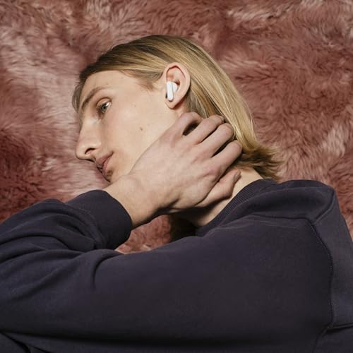 Image of Sudio A3 Pro Noise Cancelling Earbuds - 25H Playtime, ANC, Multipoint Bluetooth 5.4, Clear Calls, IPX4 Sweat & Splash Resistant, USB-C Charging, Made from Recycled Plastics (White)