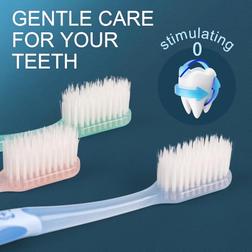 Cepillo de dientes extrasuave cónico para encías sensibles pack de 6 unidades 2