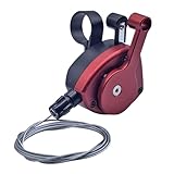 Light Weight Aluminum Alloys Bike Brake Levers Replacement Folding Bicycles Handlebar Thumb Shifter Cycling Accessories Bicycles Shifter Levers with Shifts Cable