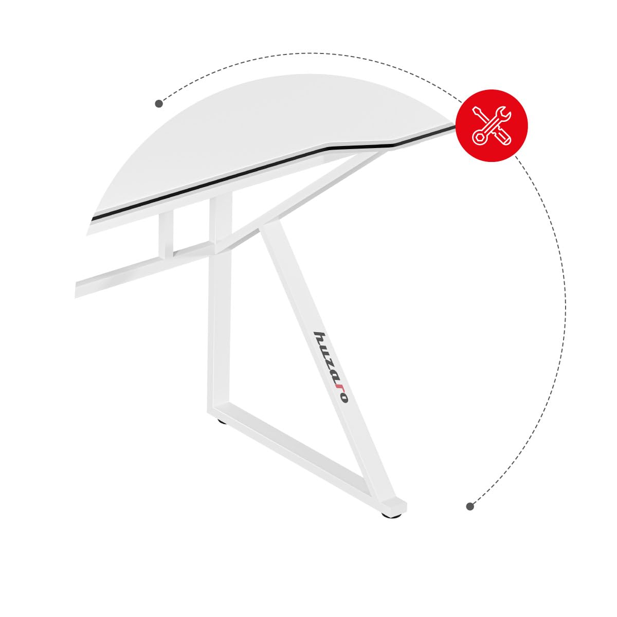 huzaro Hero 1.6 Computertisch - Schreibtisch - Bürotisch- 120 x 60 cm