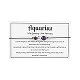 12干支クリスタルストーンブレスレットチャームリストバングルガールズアクセサリーホリデーギフト バグバムブレスレット (J, One Size)