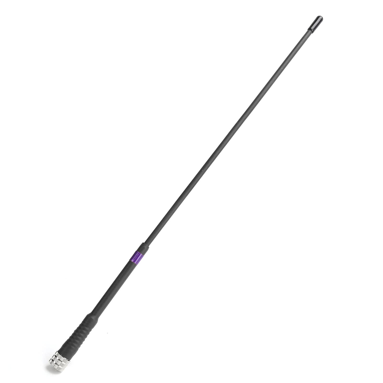 Fdit Przenośna antena, ręczna antena o wysokim wzmocnieniu, miękka antena gumowa do GPS Astro 430 320 900 220/Alpha 50 100 do Walky Talky (czarny)