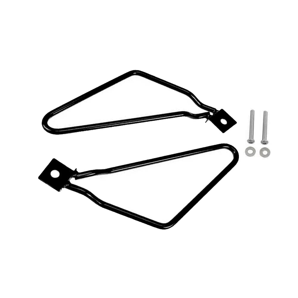 Set di Staffe per Borse da Moto, Set di Staffe per Borse da Moto Compatibile con H/a*rley Sportster 883 Iron XL883N, Dyna Fat Bob FXDF