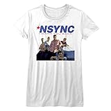 Women's NSYNC Justin Timberlake Want You Back Women\'s T Shirt Boy Band Pop Album Cover