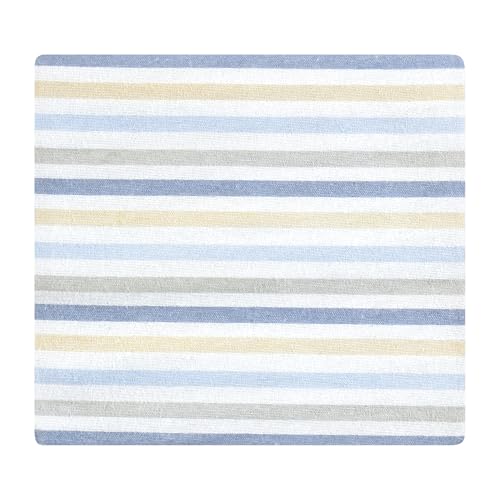 Image of Hudson Baby Unisex Baby Cotton Flannel Receiving Blankets 4-Pack, Multi Color Boy Elephant, One Size