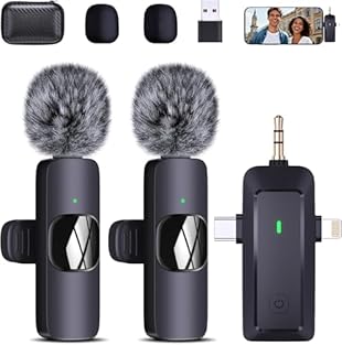 New 4-in-1 Receiver: This receiver features a USB-C/iOS-Lightning/TRS 3.5mm/USB connector and is compatible with over 95% of devices on the market, including iPads, Android phones, cameras, computers, laptops, and MacBooks Sound Quality and Noise Red...