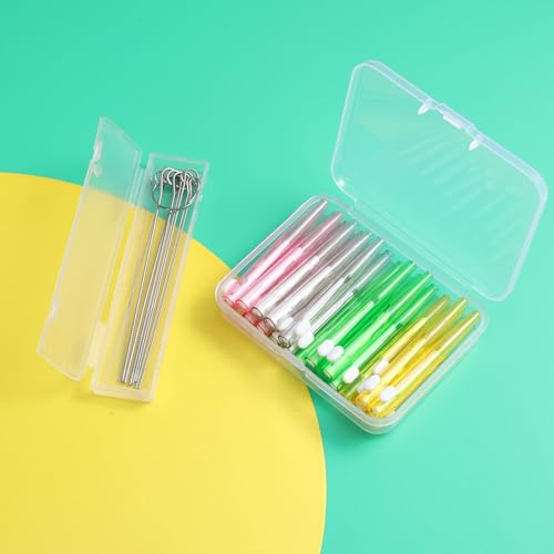 Image of 30pcs Shower Head Cleaner Tools, Shower Head Cleaning Brushes Multi-Sized Showerhead Unclogger Cleaner Picks Anti-Clogging for Bathroom Small Hole Tiny Nozzle Gaps Slot