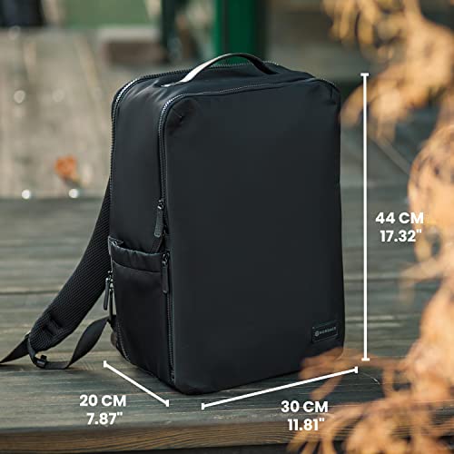 Nordace Laval Smart Business Travel Backpack with USB Charging Port, Water Resistant - Professional Laptop Backpack for Work, Meetings, and Daily Commute - 15.6 Inch (Black)2