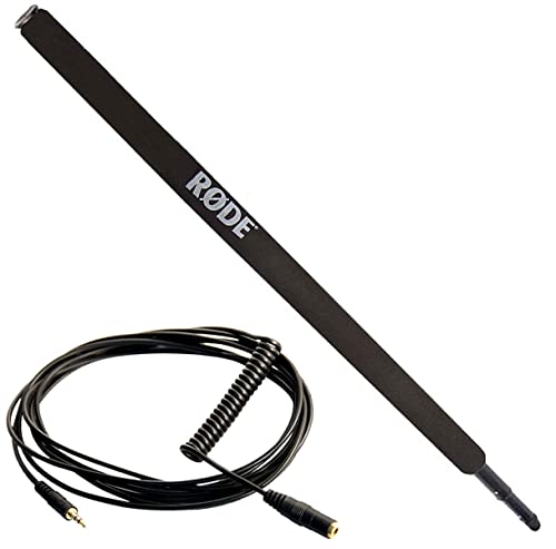 Rode Micro BoomPole Teleskop-Mikrofon-Angel Tonangel 2m + VC1 Kabel