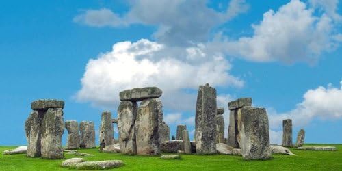 Movimiento de Stonehenge by day & Night DíaNoche Supersize postal Tarjetas de felicitación