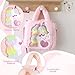 KEWUF 1 pcs Bolso Bandolera Unicornios Imagen de KEWUF 1 pcs Bolso Bandolera Unicornios
