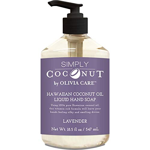 Olivia Care Liquid Hand Soap Lavender & Coconut. All Natural ...