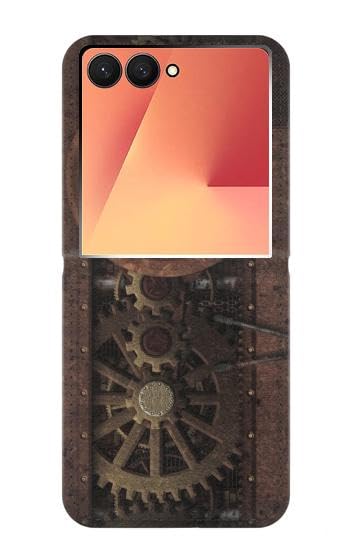 Évitez les rayures sur le Samsung Galaxy Z Flip 7 grâce à l'étui cuir Steampunk