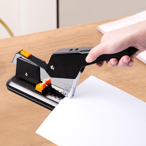 Agrafeuse robuste à haute capacité 210 feuilles et guide-papier flexible ajusté - 7